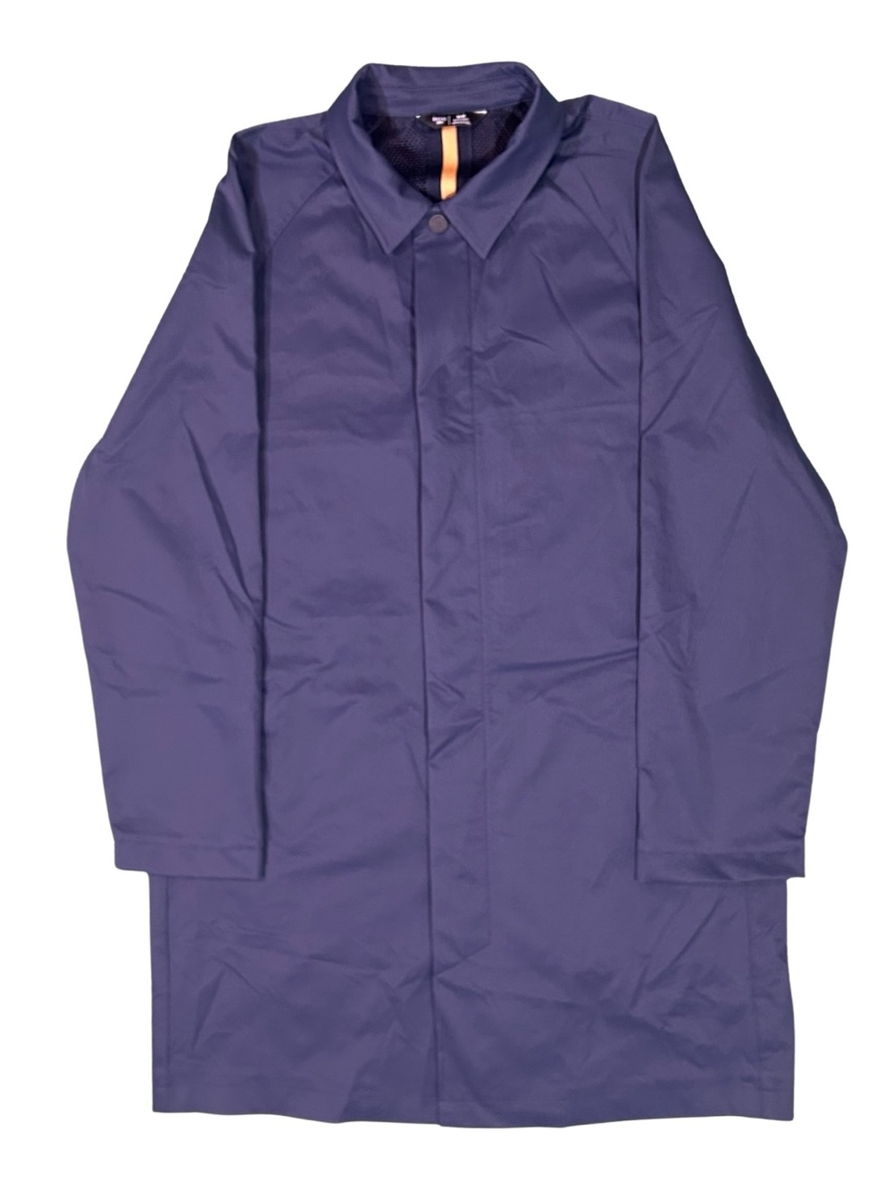 Rhone True Navy Blue AUX Mac Coat 102143 Lightweight Water Repellent NWOT M